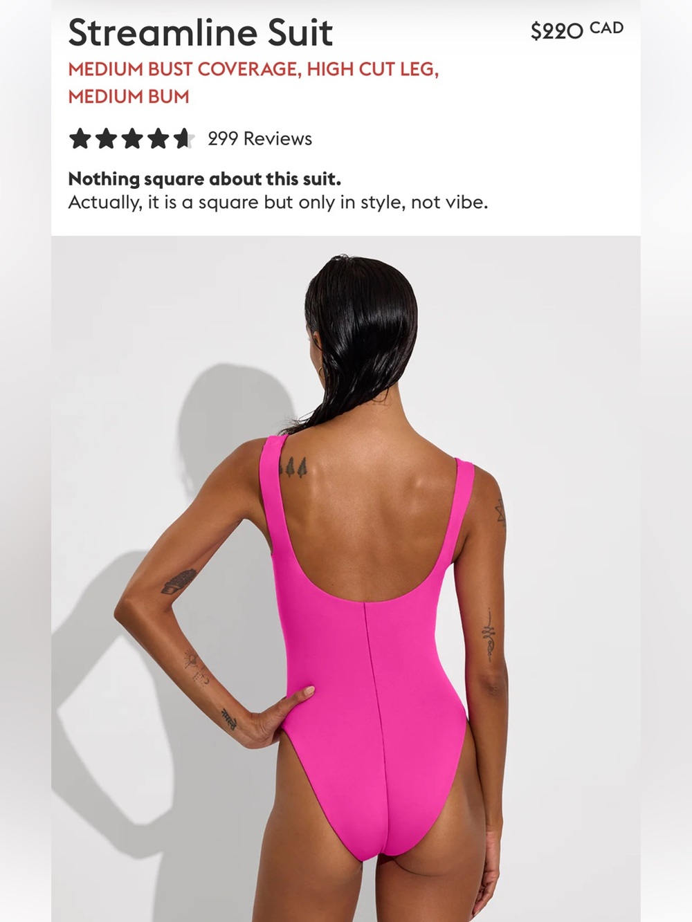 Left On Friday Hot Pink Streamline Suit - Picture 2 of 7